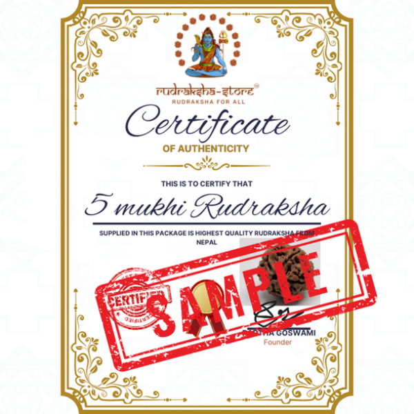 Rudraksha Certification Service - with Xray