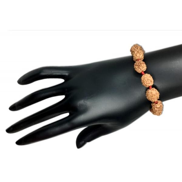 4 Mukhi Indonesian Thread Adjustable Bracelet