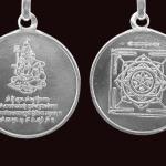 Mahamritunjaya Yantra Pendant In Pure Silver