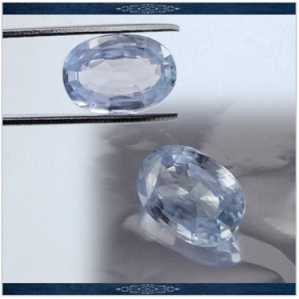 Blue Sapphire 5.29 Carats GII Certified