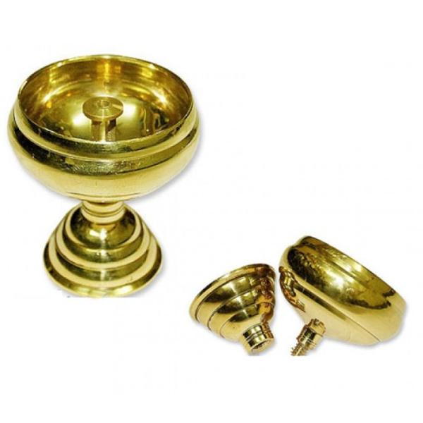 Oil Lamp In Brass- Big