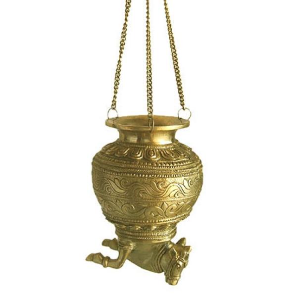 Nandi Abhishek Pot In Brass