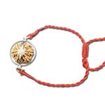 12 Mukhi Nepal Rudraksha In Pure Silver Case Bracelet