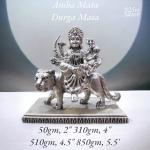 Ambe Mata Idol In Pure 925 Silver