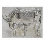 Cow With Calf In Pure 925 Silver (2)