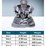 Shreemant Dagdusheth Halwai Ganesh Idol In Pure 925 Silver