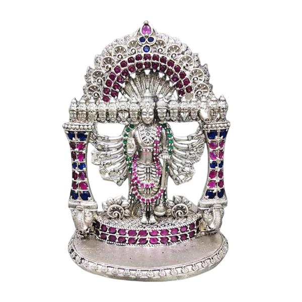 Dasavatharam Idol In Pure 925 Silver