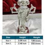 Dattatreya Idol In Pure 925 Silver (1)