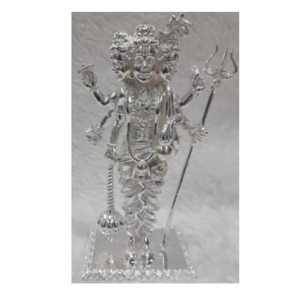 Dattatreya Idol In Pure 925 Silver (2)