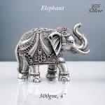 Elephant In Pure 925 Silver