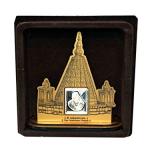 Sai Baba Wooden Frame With Pure Silver Coin Of 7 Grams