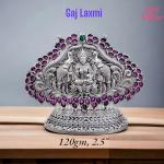 GajaLaxmi Idol In Pure 925 Silver