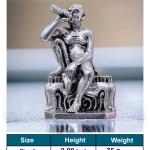 Gajanan Maharaj Idol In Pure 925 Silver