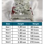 Ganesh Idol In Pure 925 Silver (15)