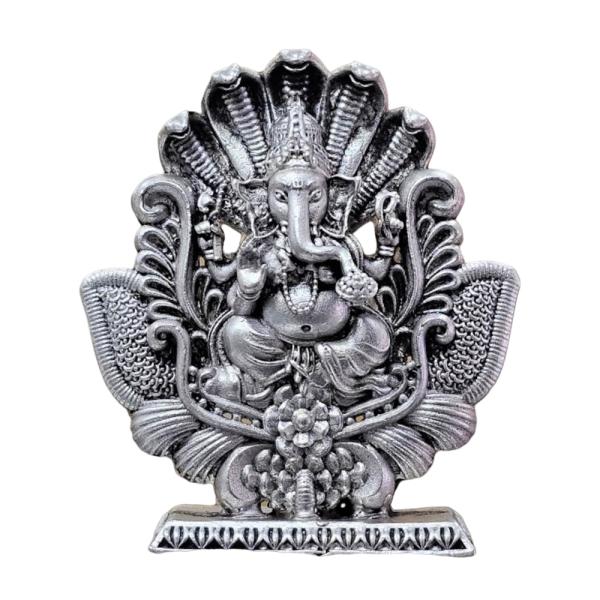 Ganesh Idol In Pure 925 Silver (11)