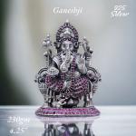 Ganesh Idol In Pure 925 Silver (2)