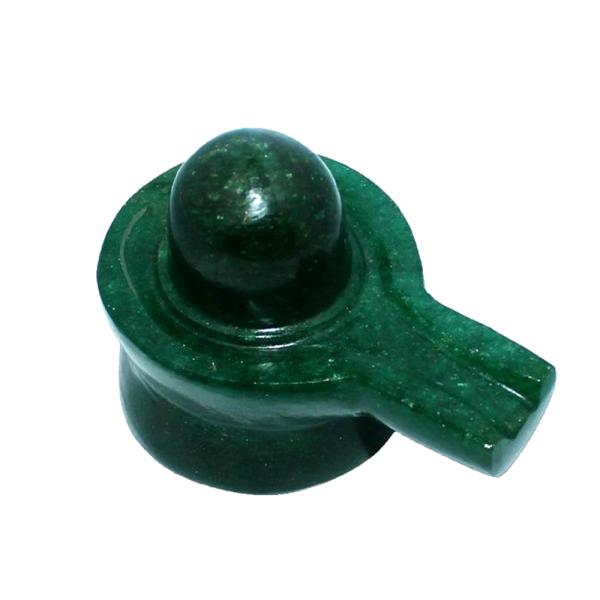 Natural Green Jade Shivling