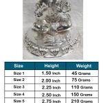 Hanuman Idol In Pure 925 Silver (6)