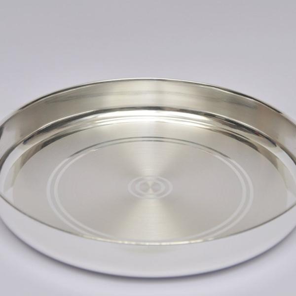 Puja Plate In Pure Silver