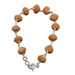 8 Mukhi Indonesian Silver Adjustable Bracelet