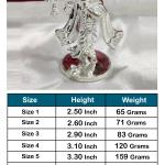Shree Krishna Idol In Pure 925 Silver (8)