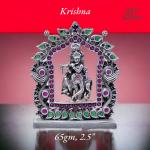 Shree Krishna Idol In Pure 925 Silver