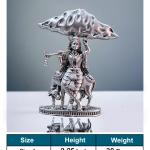 Shree Krishna Idol In Pure 925 Silver (4)