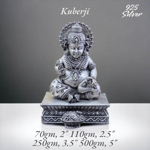 Lord Kuber Idol In Pure 925 Silver