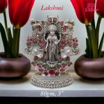 Goddess Laxmi Idol In Pure 925 Silver