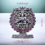 Goddess Laxmi Idol In Pure 925 Silver (1)