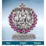 Goddess Laxmi Idol In Pure 925 Silver (2)
