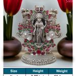 Goddess Laxmi Idol In Pure 925 Silver