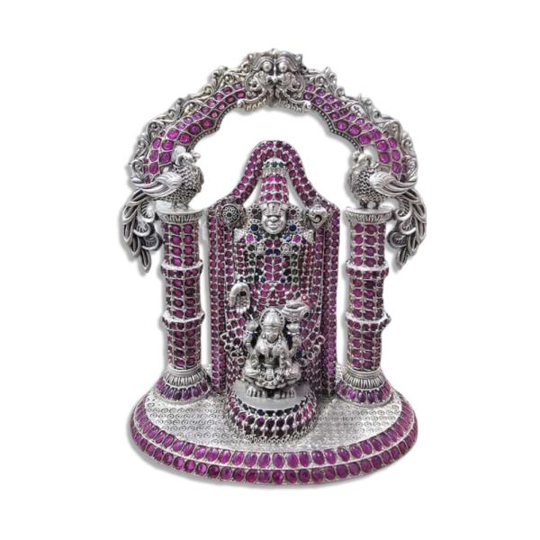 Balaji Idol In Pure 925 Silver