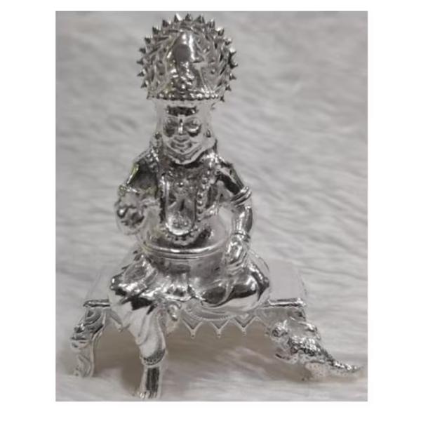 Lord Kuber Idol In Pure 925 Silver-(2)