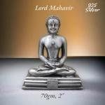 Mahavir Swami Idol In Pure 925 Silver