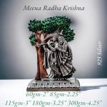 Radhe Krishna Idol In Pure 925 Silver (1)