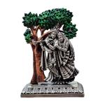 Radhe Krishna Idol In Pure 925 Silver (1)