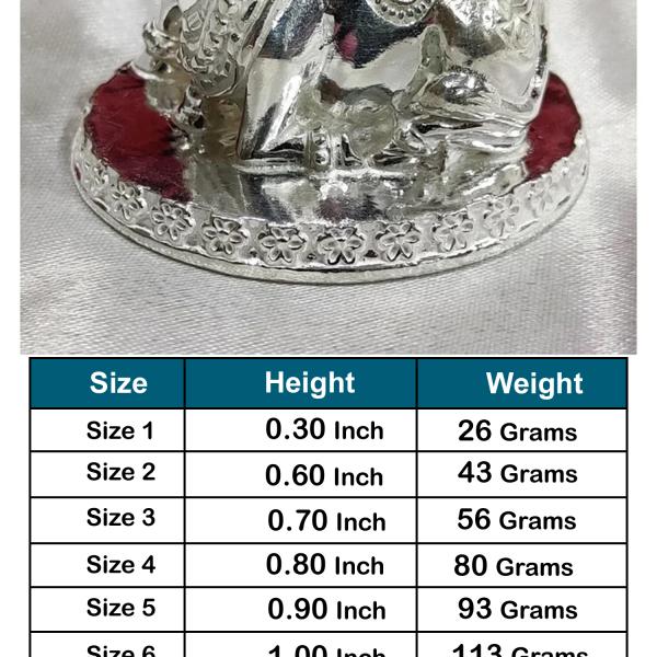 Nandi Bull In Pure 925 Silver (1)