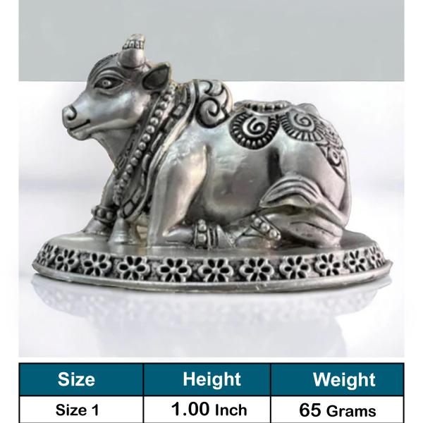 Nandi Bull In Pure 925 Silver