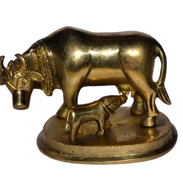 Cow In Brass