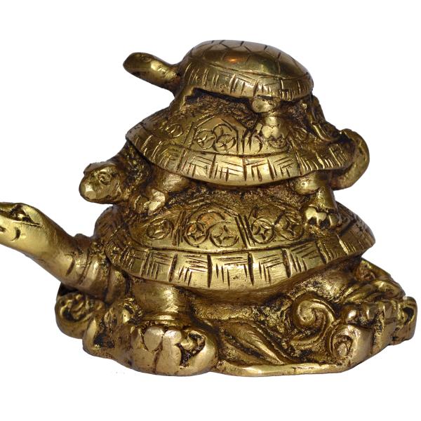 Tortoise In Brass