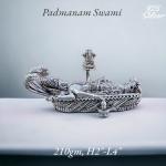 Lord Vishnu Padmanabham Idol In Pure 925 Silver