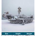 Lord Vishnu Padmanabham Idol In Pure 925 Silver