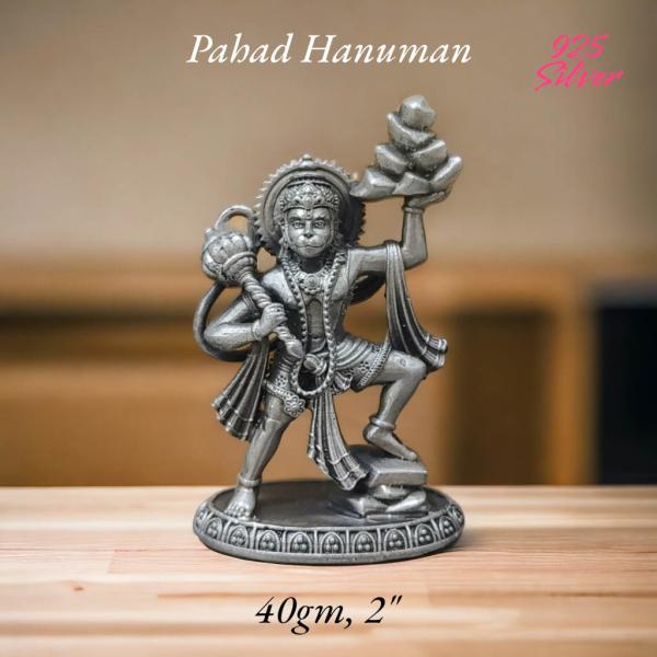 Hanuman Idol In Pure 925 Silver (2)