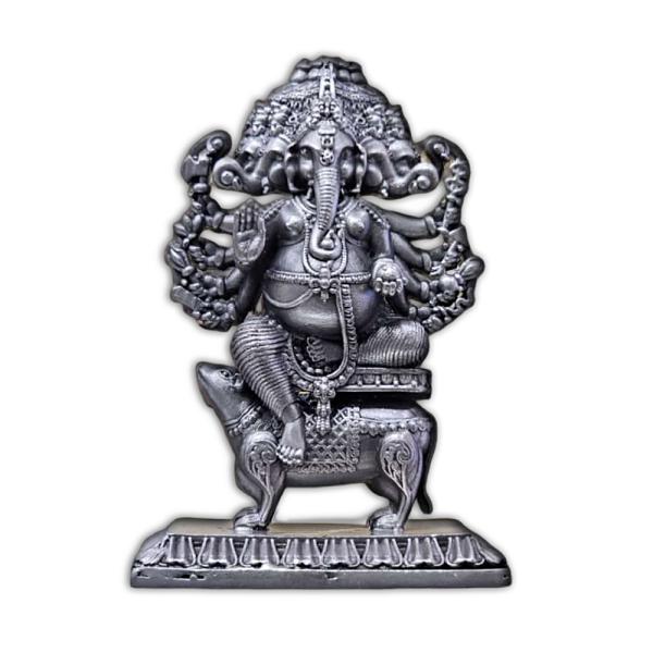 Panchmukhi Ganesh Idol In Pure 925 Silver