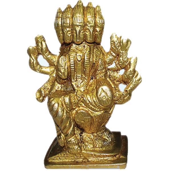 Gayatri Idol In Panchdhatu