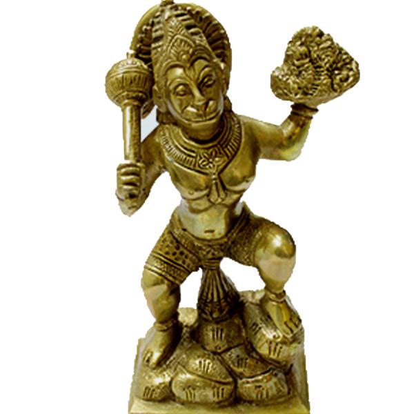 Hanuman Idol In Brass
