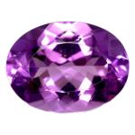 Natural Amethyst 7-8 Carats Oval