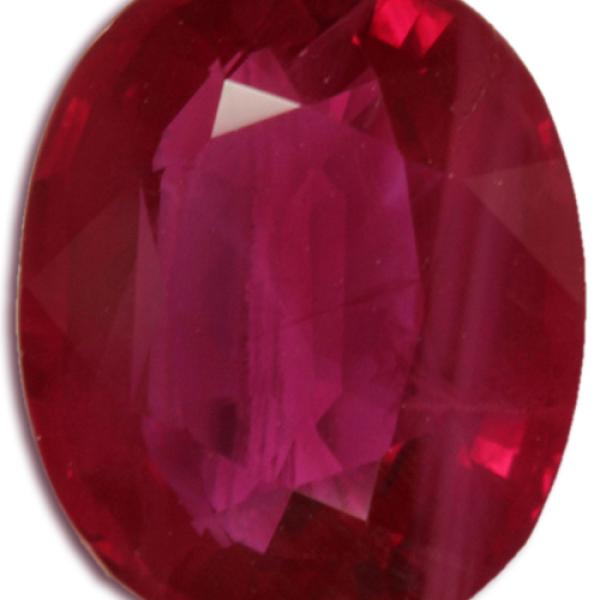 Natural Indian Ruby 4-5 Carats Oval