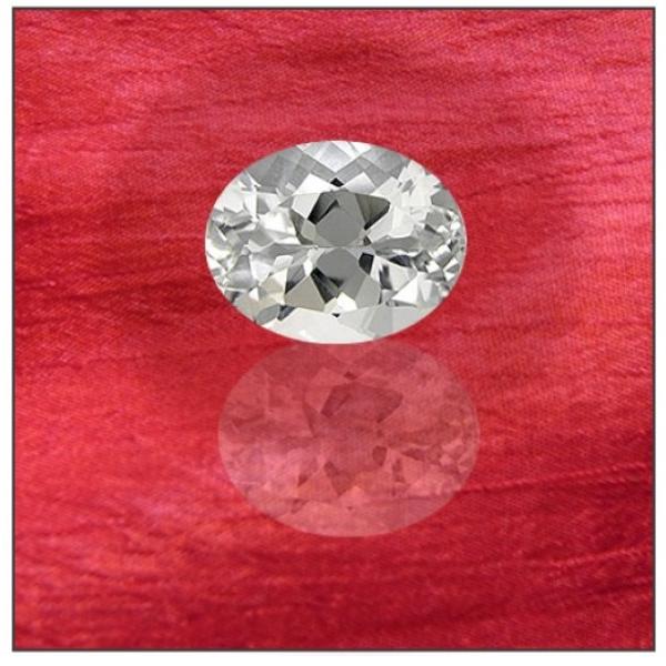 Natural Crystal Gemstone 6-7 Carats Oval